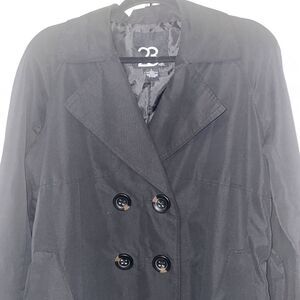 23rd St. black peacoat size large